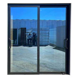 Titanium magnesium alloy sliding door