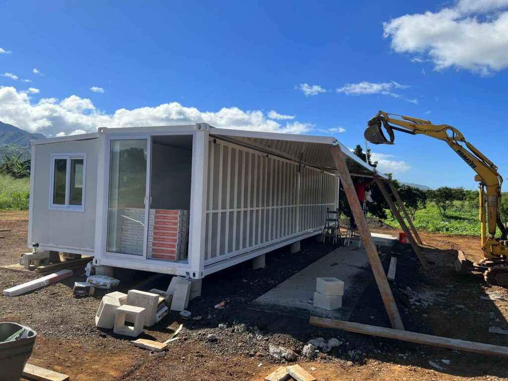 double-story container houses