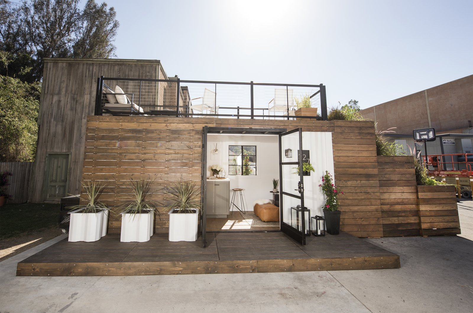 eco-house containers